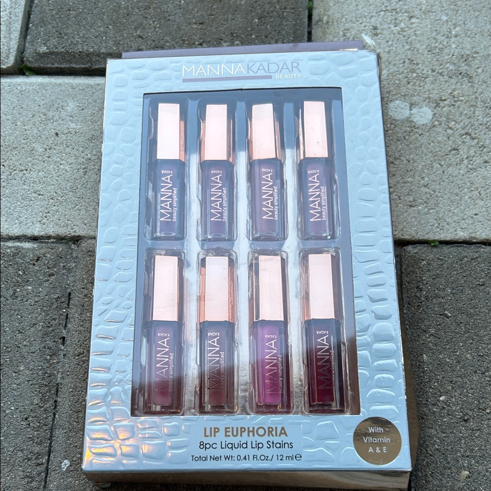 Manna Kadar Lip Euphoria Liquid Lip Stains - 8 Shades